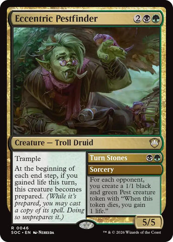 Eccentric Pestfinder [Secrets of Strixhaven Commander]