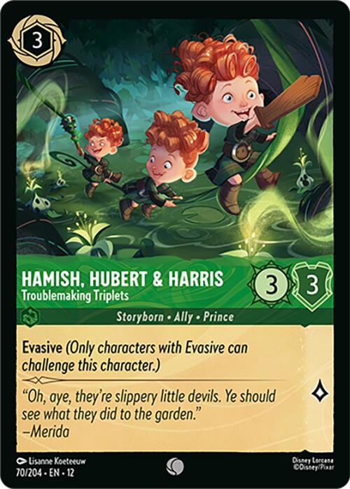 Hamish, Hubert & Harris - Troublemaking Triplets (70/204) [Wilds Unknown]