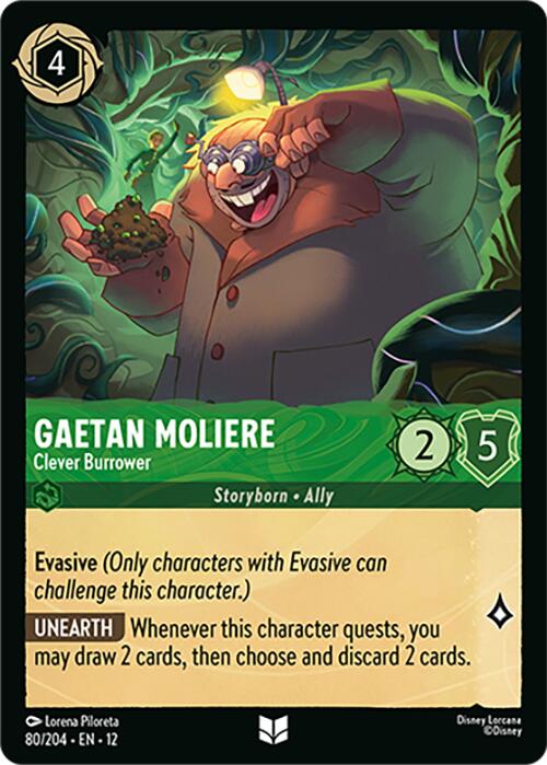 Gaetan Moliere - Clever Burrower (80/204) [Wilds Unknown]