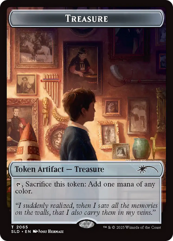 Treasure Token (2065) (Rainbow Foil) [Secret Lair Drop Series]