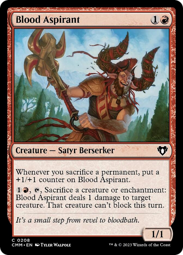 Blood Aspirant [Commander Masters]