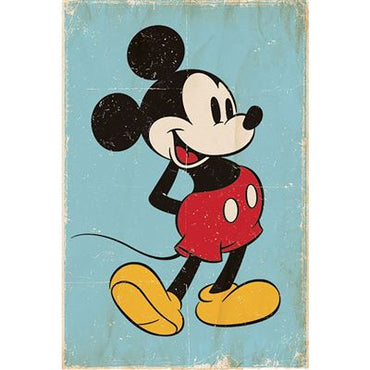 Maxi Poster - Mickey Mouse (Retro)
