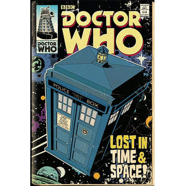 Maxi Poster - Doctor Who Tardis Comicbook Cover