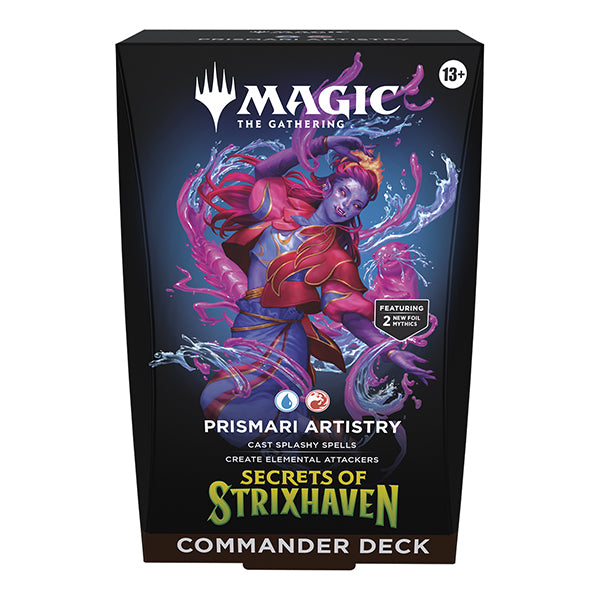 Magic: The Gathering - Secrets of Strixhaven Commander Deck - Prismari Artistry ** Pre-Order 17/4/2026 **