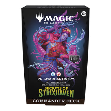 Magic: The Gathering - Secrets of Strixhaven Commander Deck - Prismari Artistry ** Pre-Order 17/4/2026 **