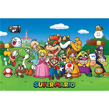 Maxi Poster - Super Mario - Characters