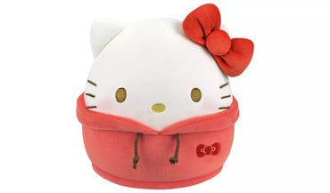 SQUISHMALLOWS - SANRIO - 8IN HELLO KITTY & FRIENDS DABODABO HOODIE PLUSH - HELLO KITTY