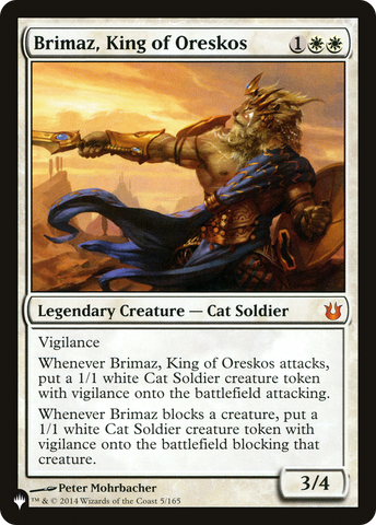 Brimaz, King of Oreskos [The List]