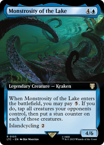 Monstrosity of the Lake (Extended Art) [The Lord of the Rings: Tales of Middle-Earth Commander]