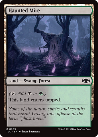 Haunted Mire [Tarkir: Dragonstorm Commander]