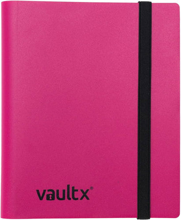 Vault X - 9-Pocket Strap Binder - Pink