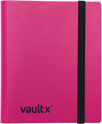 Vault X - 4-Pocket Strap Binder - Pink