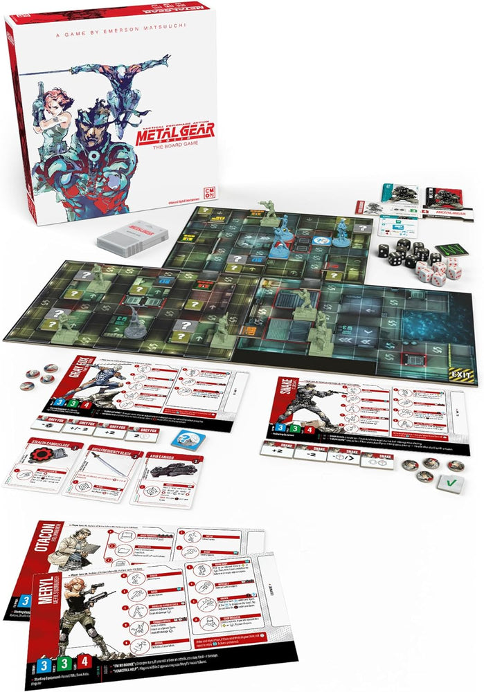 Metal Gear Solid The Board Game