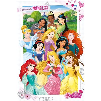 Maxi Poster - Disney Princess (I Am a Princess)