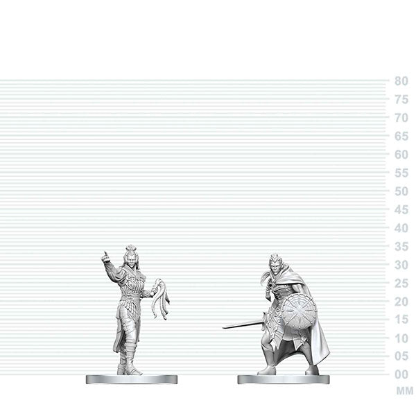 Nolzer's Marvolous Miniatures: Drow Elite Warrior & Drow Priestess of Lolth ** RELEASES 26/08/2026 **