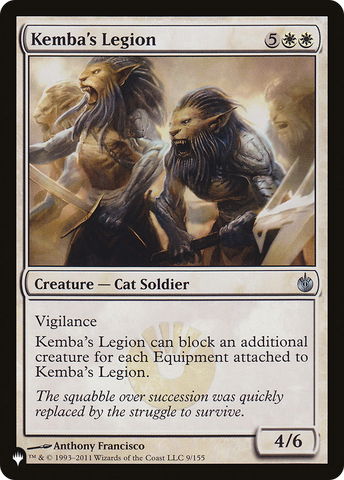 Kemba's Legion [The List]