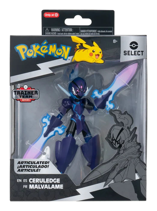 Pokemon - Select 6 Inch Articulated Figure - Ceruledge