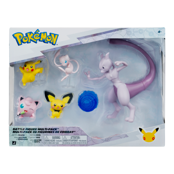 Pokemon Battle Figure - 30th Anniversary 5 Figure Pack
