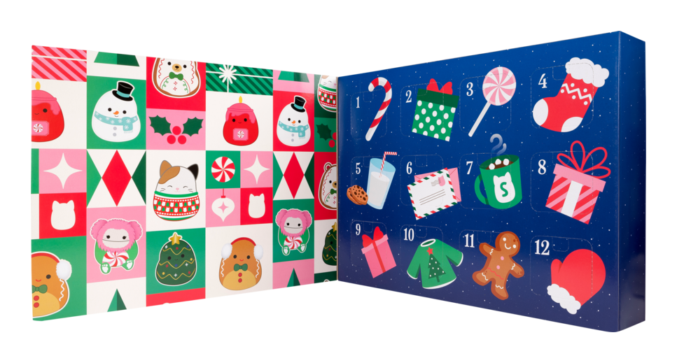 Squishmallows - Micromallows 12 Piece Advent Calendar - 2025