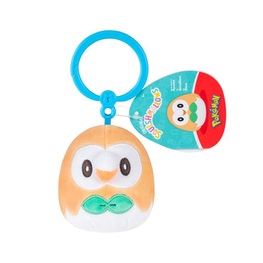 Squishmallows - Pokemon 3.5in - Clip-On - Rowlet