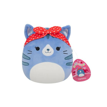 Squishmallows 7.5 Plush - Carizma the Blue Cat in a bandanna