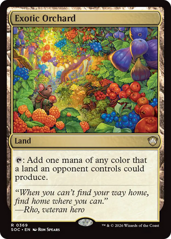Exotic Orchard [Secrets of Strixhaven Commander]
