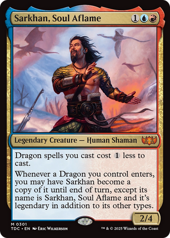 Sarkhan, Soul Aflame [Tarkir: Dragonstorm Commander]
