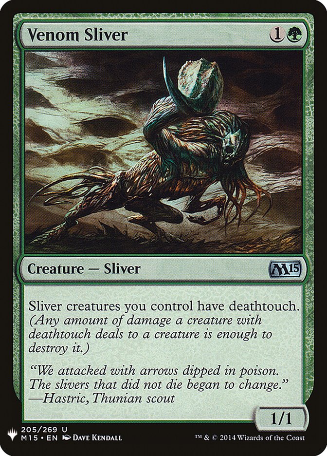 Venom Sliver [Mystery Booster]