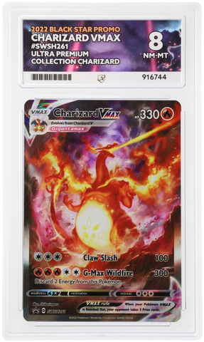 Charizard Vmax - SWSH261 - Black Star Promo - ACE Graded Card 8 - #916744