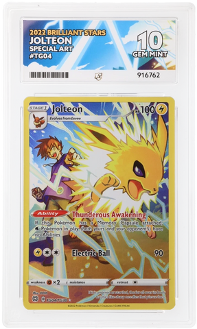 Jolteon - TG04/TG30 - Brilliant Stars - ACE Graded Card 10 - #916762