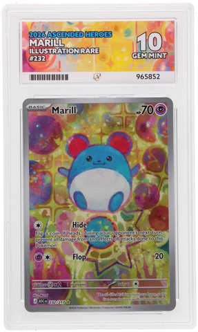 Marill - 232/217 - Ascended Heroes - ACE Graded Card 10 - #965852