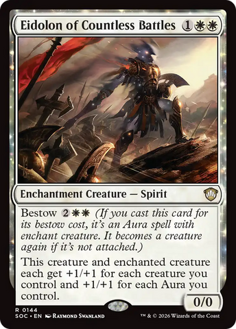 Eidolon of Countless Battles [Secrets of Strixhaven Commander]