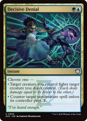 Decisive Denial [Secrets of Strixhaven Commander]