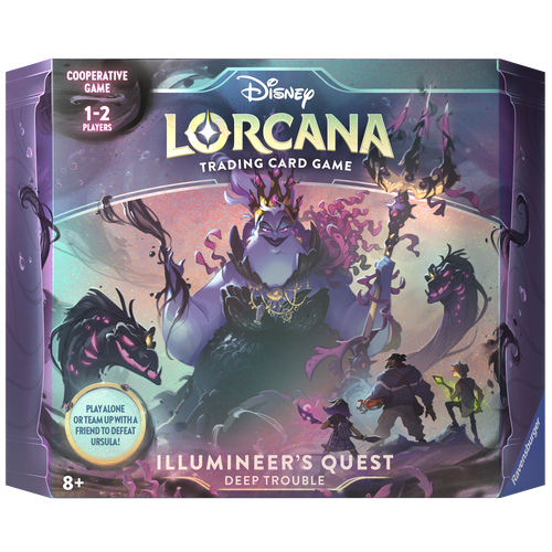 DISNEY LORCANA TRADING CARD GAME – Ursula's Return – ILLUMINATOR’S QUEST - DEEP TROUBLE