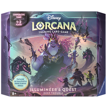 DISNEY LORCANA TRADING CARD GAME – Ursula's Return – ILLUMINATOR’S QUEST - DEEP TROUBLE