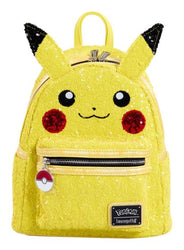 Loungefly - Pokemon Sequin Pikachu Mini Backpack