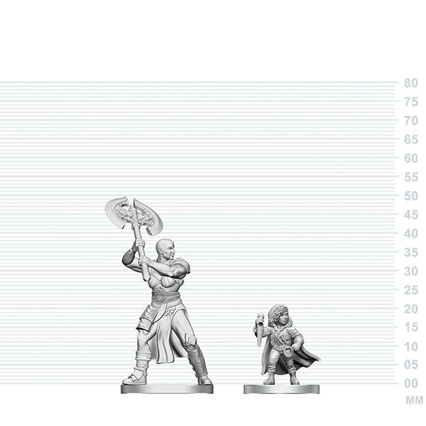 Nolzer's Marvolous Miniatures: Goliath Barbarian & Halfling Rogue ** RELEASES 26/08/2026 **
