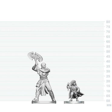 Nolzer's Marvolous Miniatures: Goliath Barbarian & Halfling Rogue ** RELEASES 26/08/2026 **