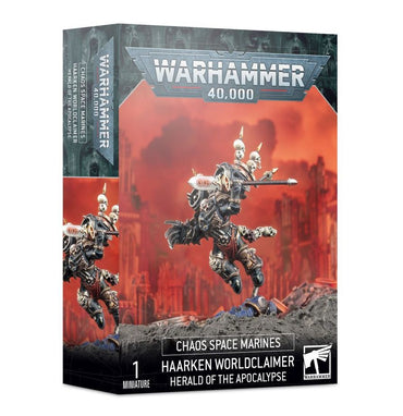CHAOS SPACE MARINES: HAARKEN WORLDCLAIMER, HERALD OF THE APOCALYPSE