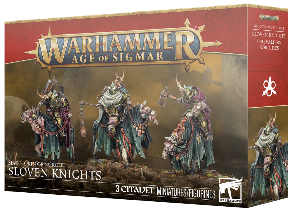 MAGGOTKIN OF NURGLE: SLOVEN KNIGHTS