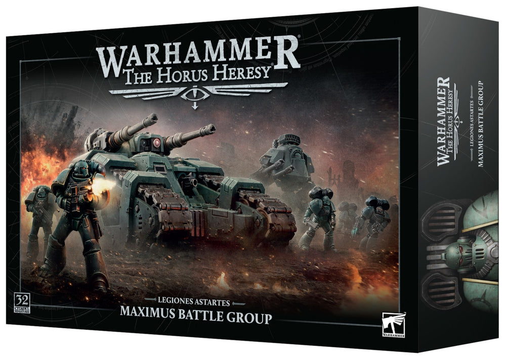 THE HORUS HERESY: LEGIONES ASTARTES: MAXIMUS BATTLE GROUP ** RELEASES 11/07/2026 **