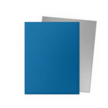 Dragon Shield - Dual Matte Standard Size Sleeves 100pk - Blue/Silver 25th Special Edition