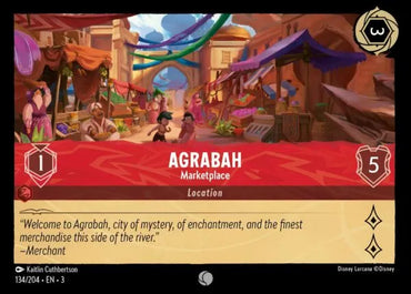 Disney Lorcana: Into The Inklands - Agrabah – Marketplace - 134/204