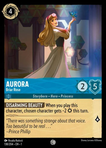 Disney Lorcana: First Chapter - Aurora: Briar Rose - 138/204 - Foil