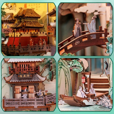 Book Nook Su Dongpo's Life DIY Kit