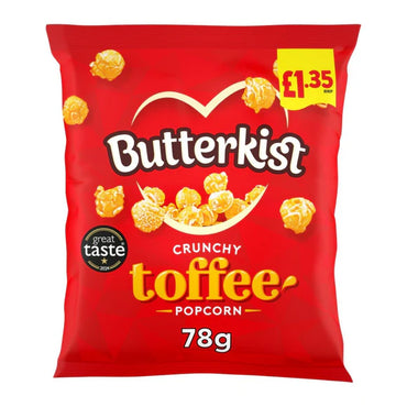 Sunkist Toffee Popcorn