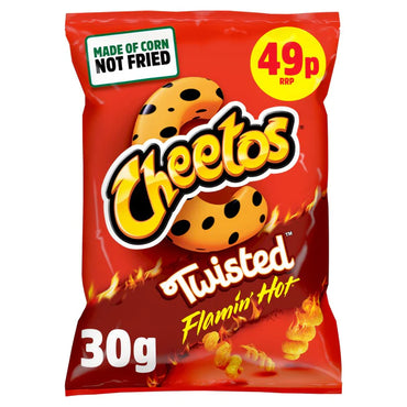 Cheetos Twisted Flamin Hot Flavour 30g