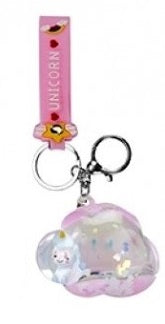 Mochi Cloud Charm Keyring with Strap