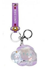 Mochi Cloud Charm Keyring with Strap