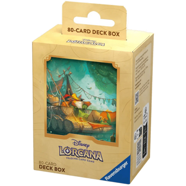 LORCANA TRADING CARD GAME – INTO THE INKLANDS – Deck Box - Robin Hood - RELEASED 08/03/2024